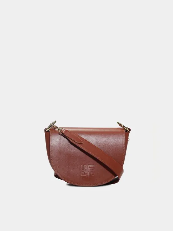 100% leather shoulder bag