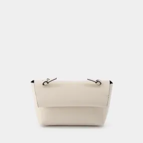 Acne Studios  Hobo Bag - Acne Studios - White/Black - Leather