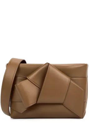 ACNE STUDIOS Musubi knotted leather shoulder bag -                         -                     -                