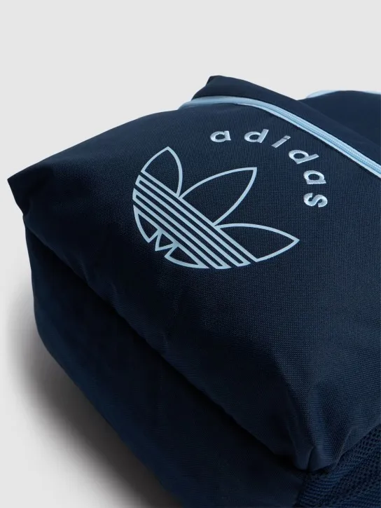 adidas Originals   Logo print recycled poly backpack 