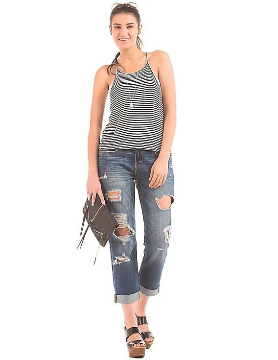 Aeropostale Striped Tank Top