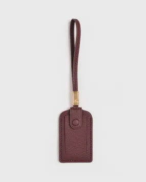 Aimee Luggage Tag (Burgundy)