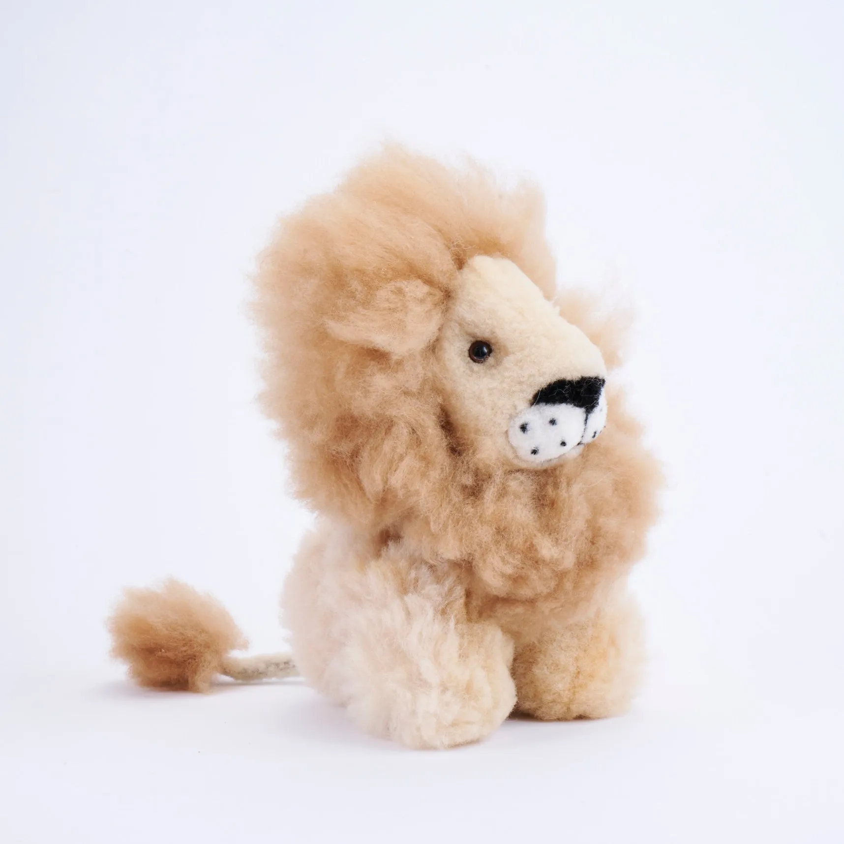 Alpaca Fleece Lion