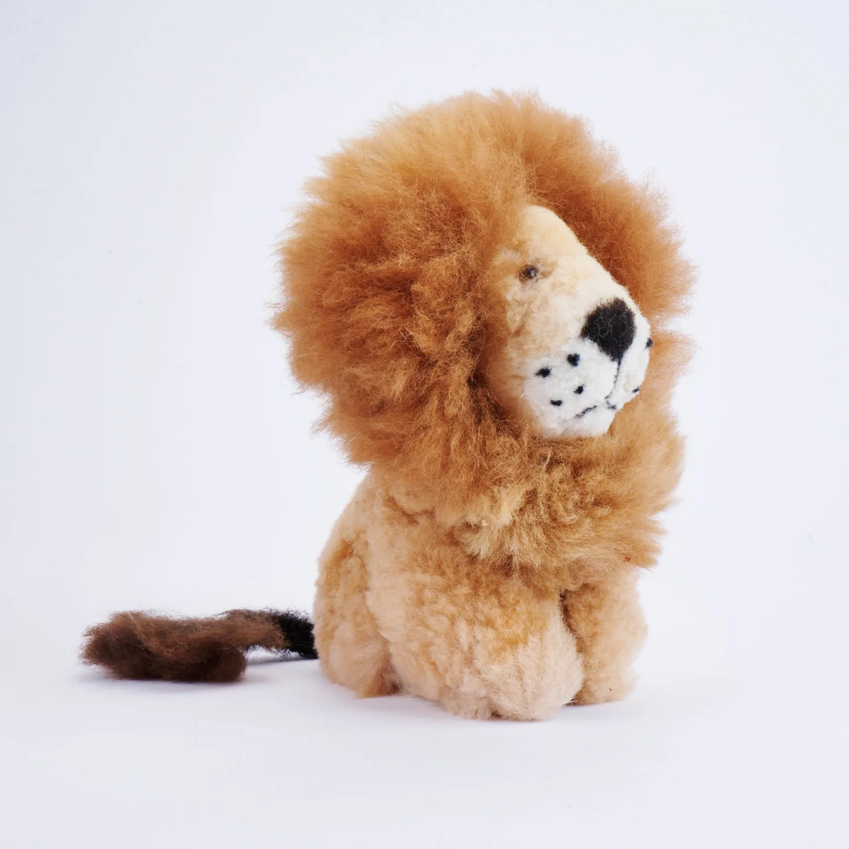 Alpaca Fleece Lion