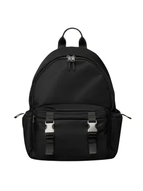 Ami Bag Backpack Double Buckle Logo Black