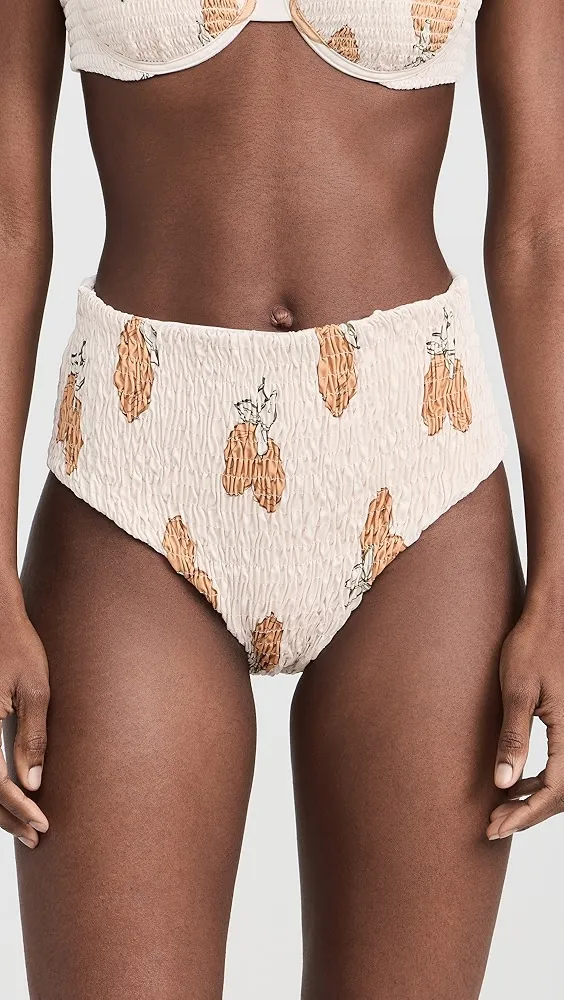 Ancora   Le Citron Scrunchie Bikini Bottoms 