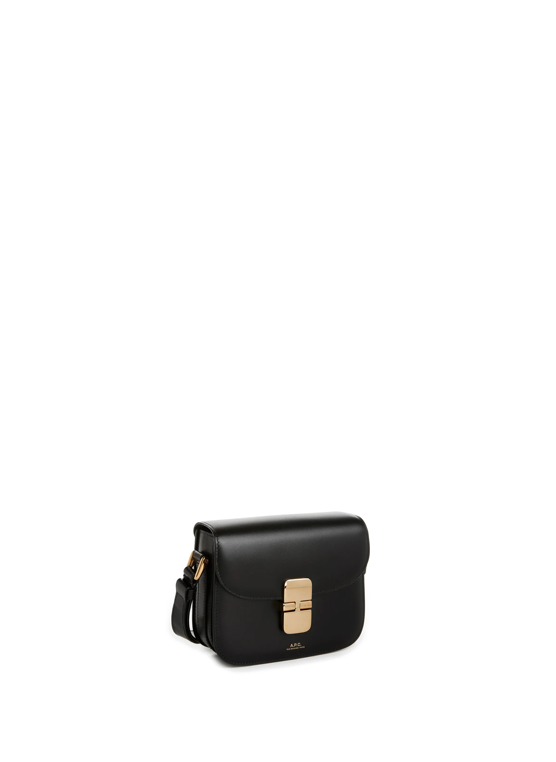 A.P.C.  Gae leather bag - Black