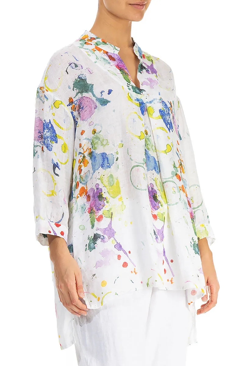 Artist Gauze Linen Tunic