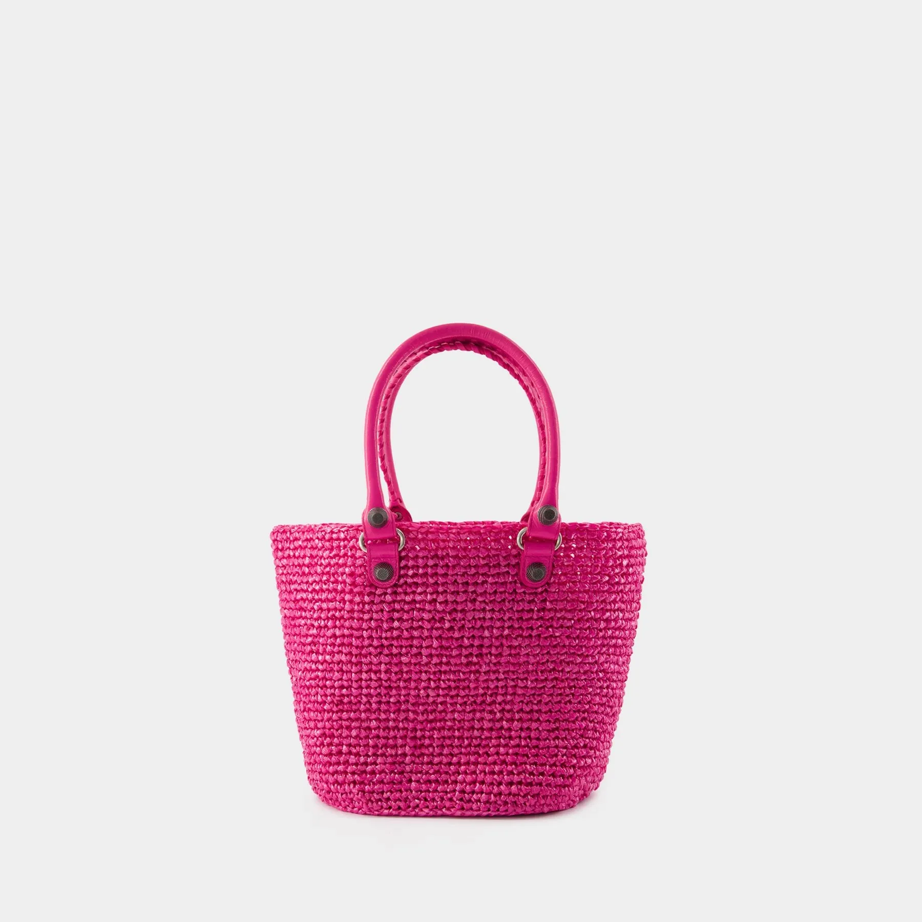 Balenciaga  Le Cagole Panier M Shoulder Bag - Balenciaga - Nylon - Pink