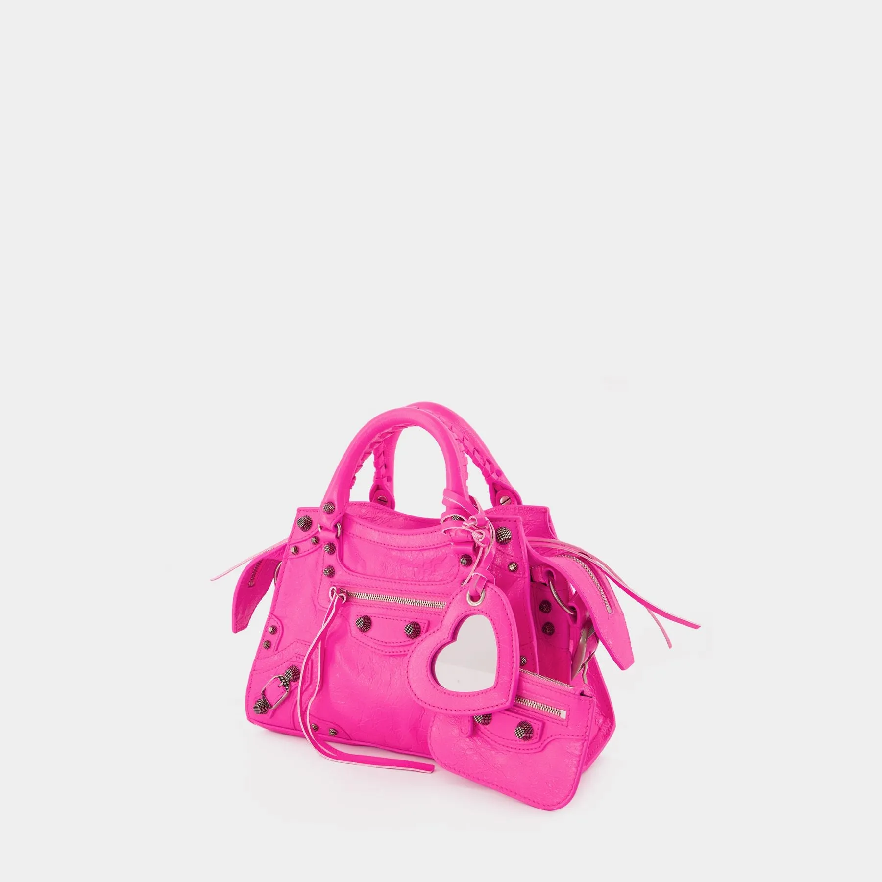 Balenciaga  Neo Cagole Xs Bag - Balenciaga -  Bright Pink - Leather