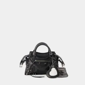 Balenciaga  Neo Cagole Xs Bag - Balenciaga - Leather - Black