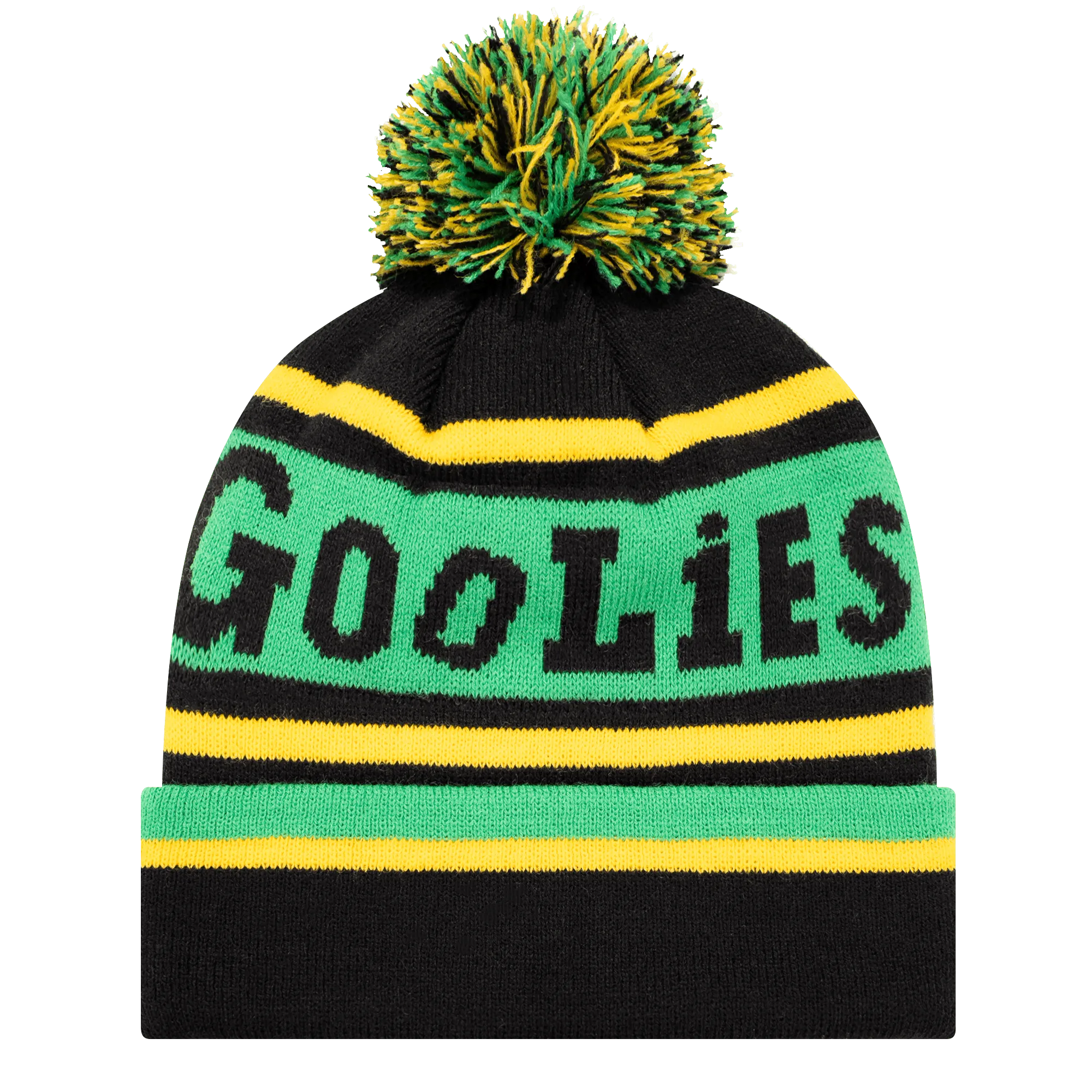 Black | Yellow | Green - Kids (Goolies) Bobble Hat