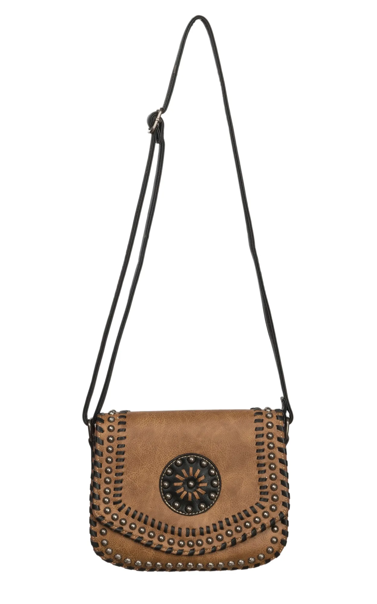 Blazin Roxx Women's Tan Vanessa Concealed Weapon Shoulder Bag