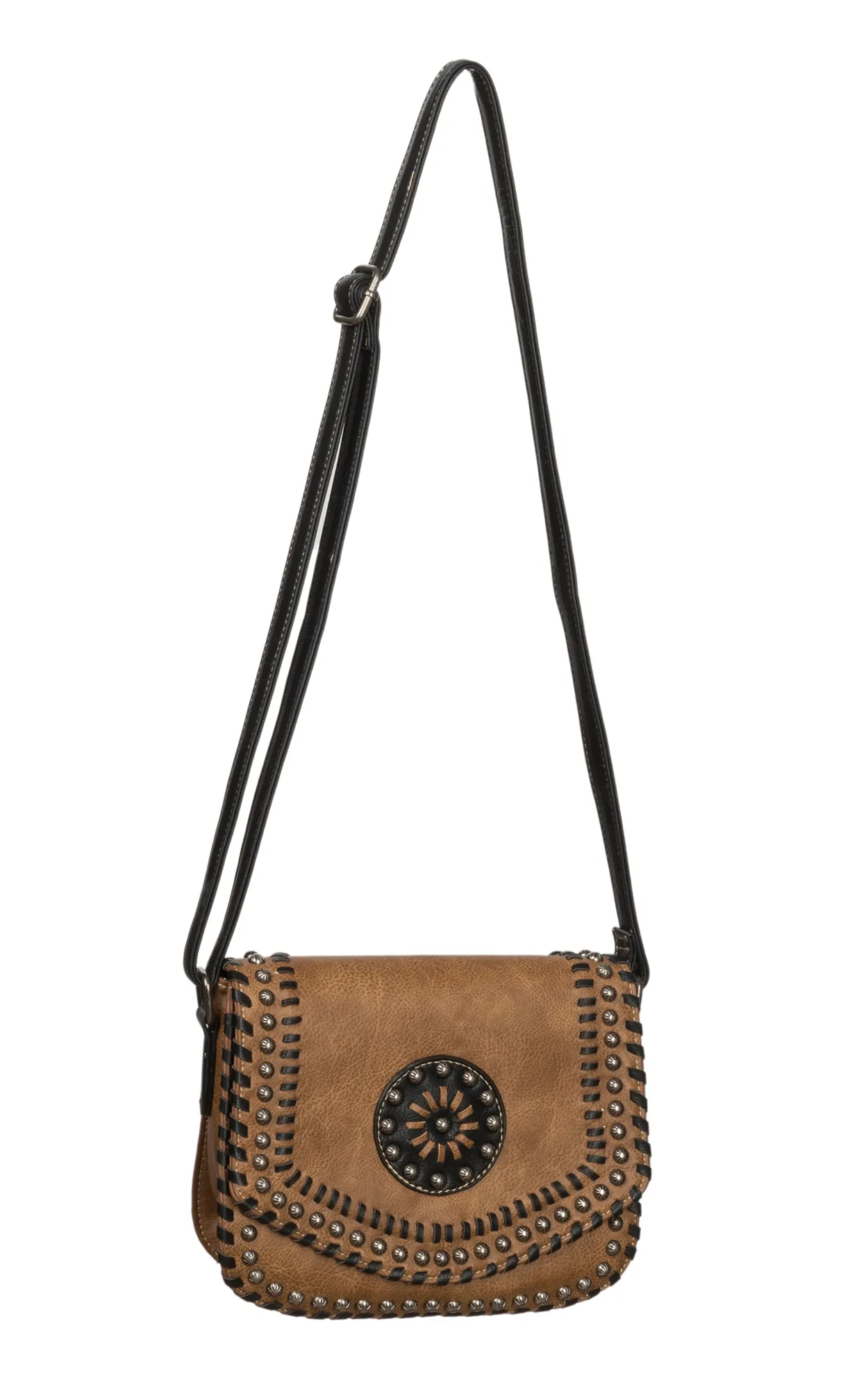 Blazin Roxx Women's Tan Vanessa Concealed Weapon Shoulder Bag