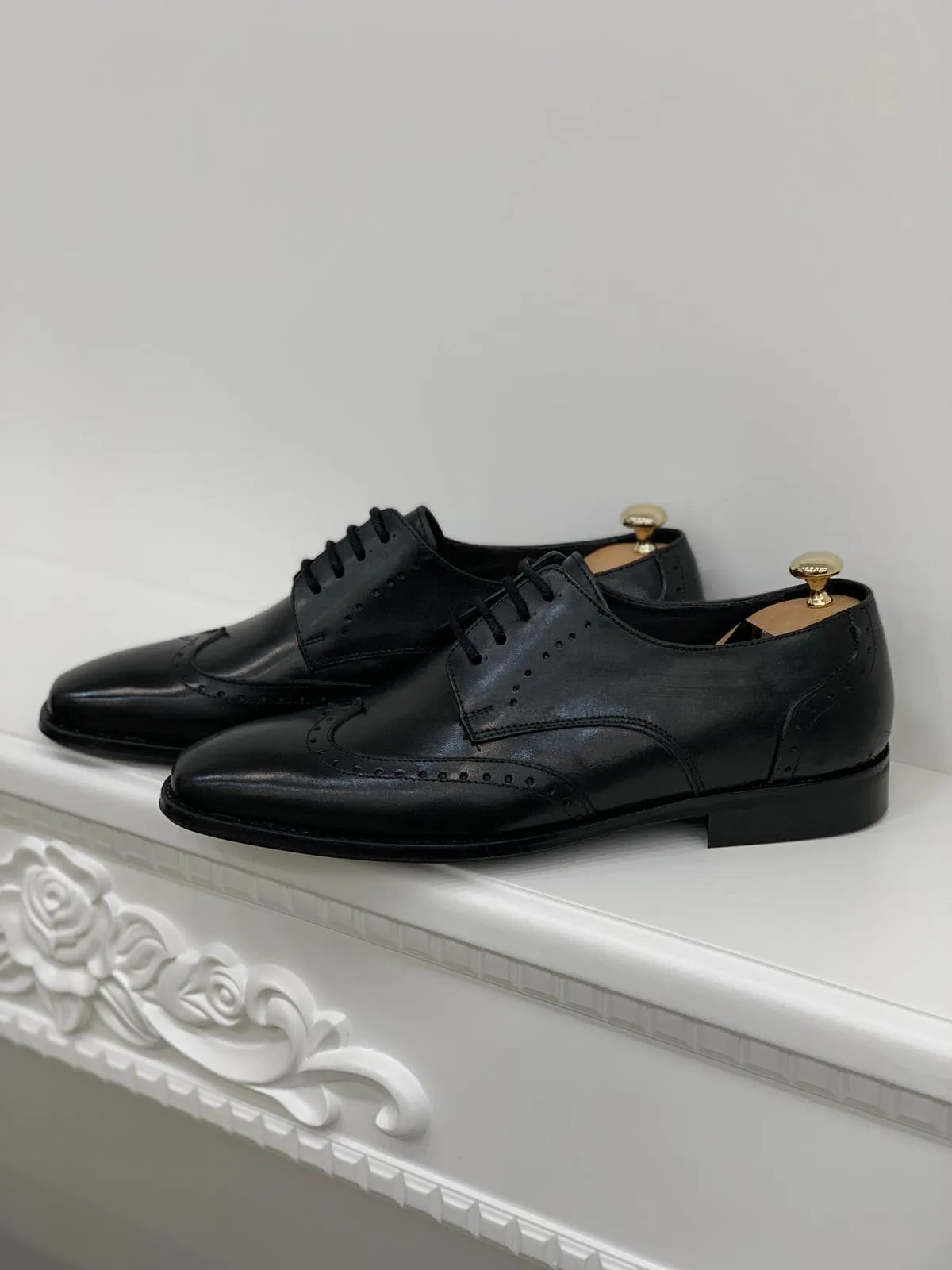 Bojoni Lance Leather Shoes Black