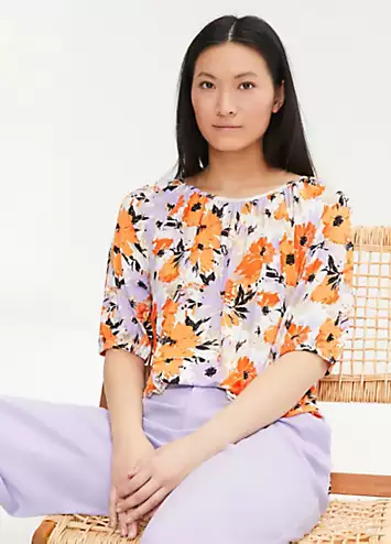 bonprix Floral Print Jersey Tunic | Grattan