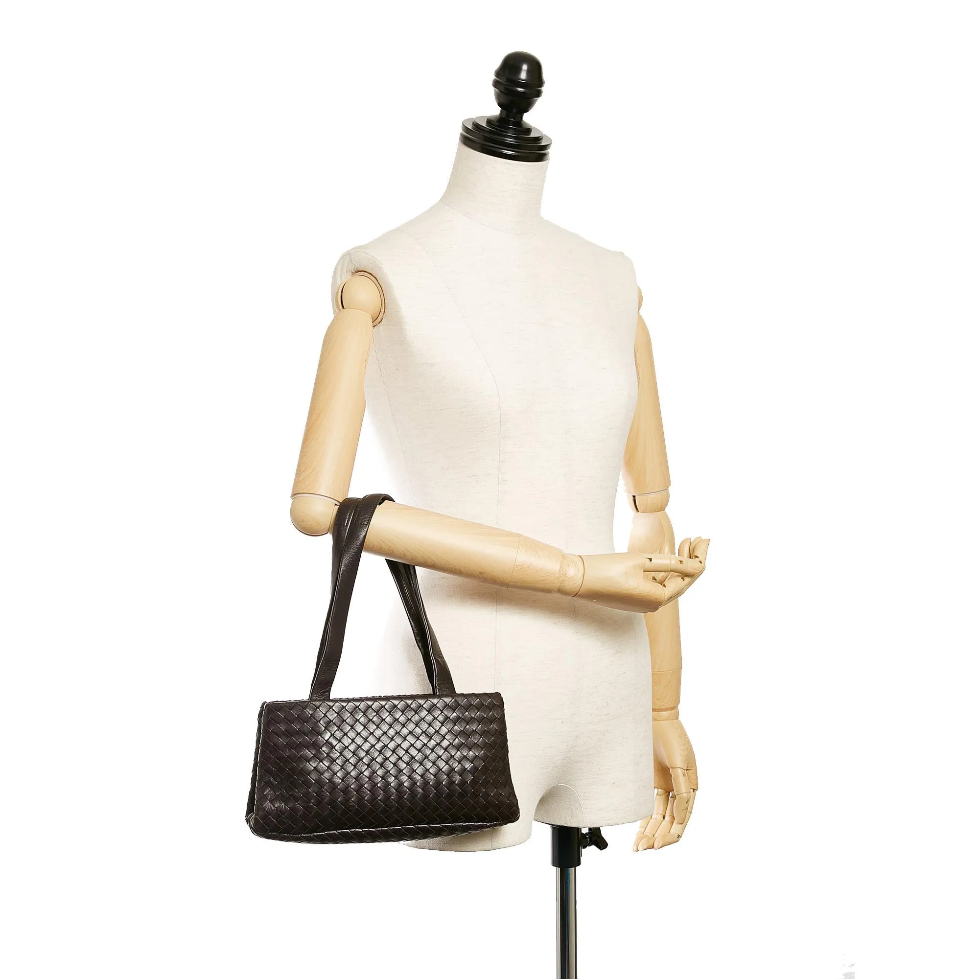 Bottega Veneta Intrecciato Leather Shoulder Bag