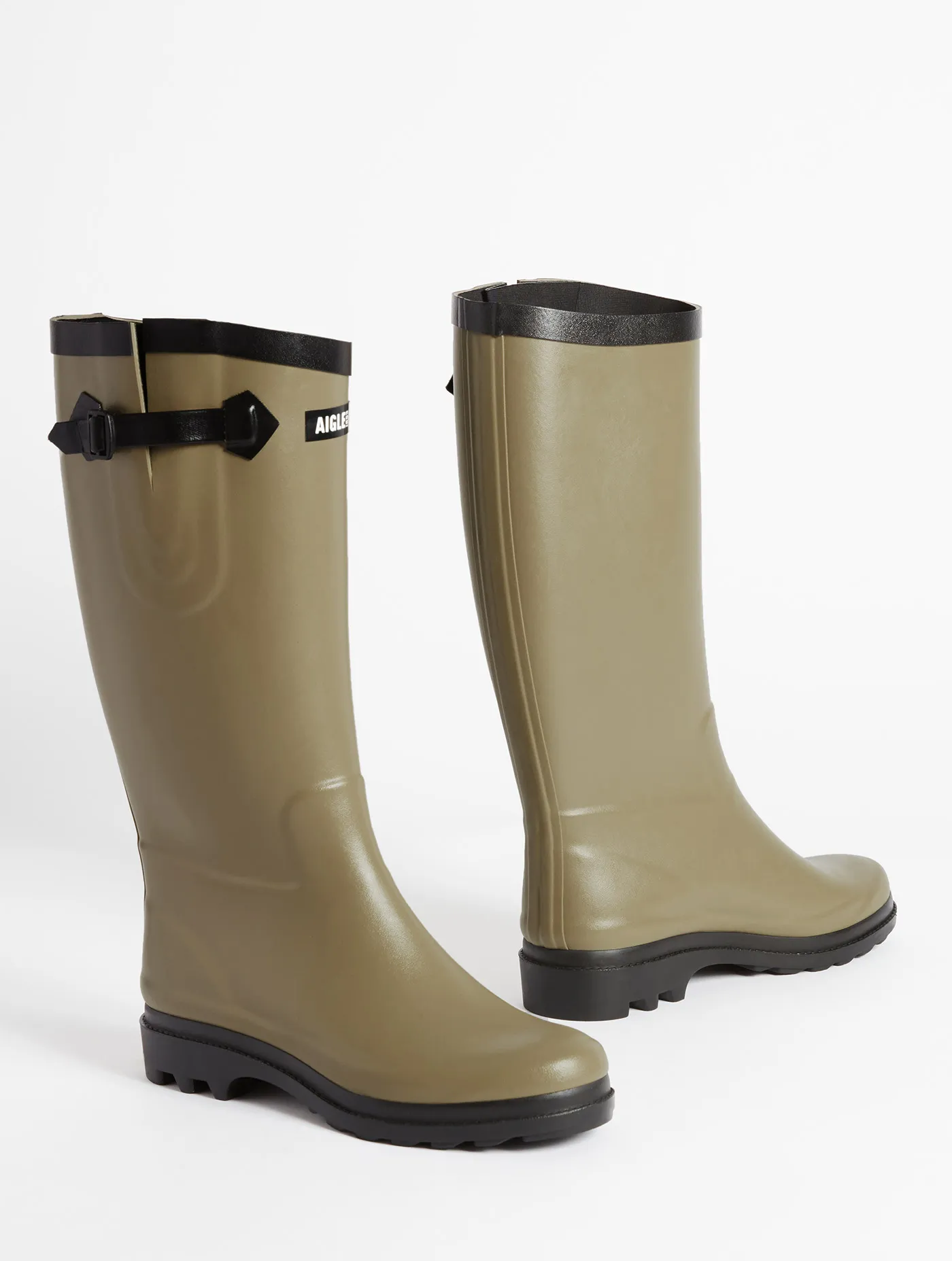 Boyfriend rain boot, made in France