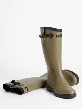 Boyfriend rain boot, made in France