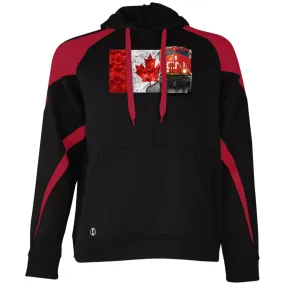 Canadian National [CN] Loco Athletic Colorblock Fleece Hoodie