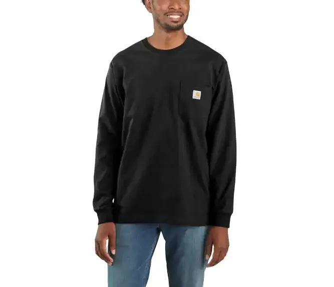 Carhartt K126 - Long Sleeve Workwear Crewneck T-Shirt