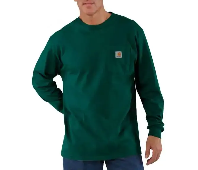 Carhartt K126 - Long Sleeve Workwear Crewneck T-Shirt