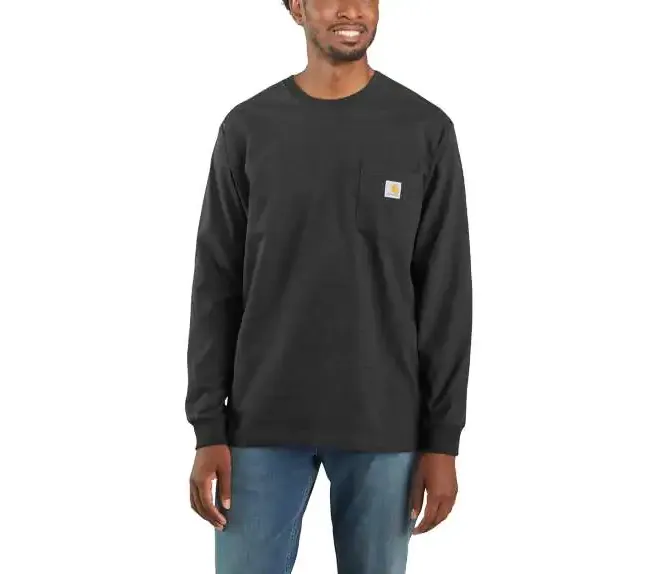 Carhartt K126 - Long Sleeve Workwear Crewneck T-Shirt