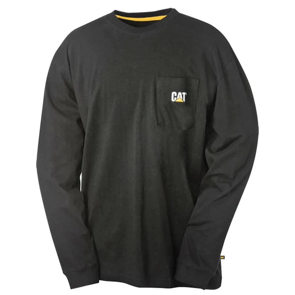 CAT Workwear Men's Trademark Pocket Long-Sleeve T-Shirt