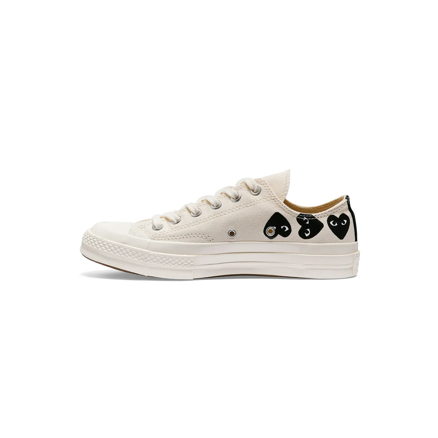 CDG Play Converse CHUCK 70 OX, Milk 