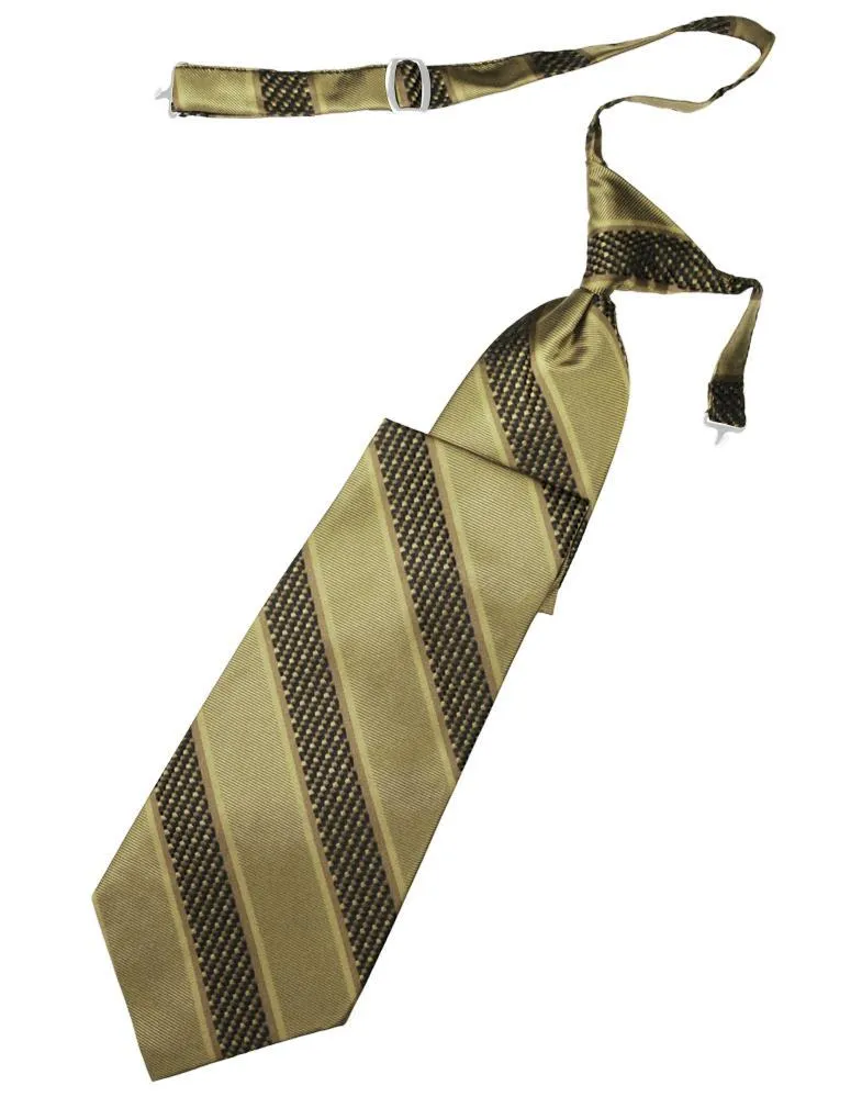 Champagne Venetian Stripe Necktie