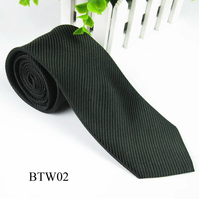 Classic Striped Jacquard Woven Silk Men's Tie Necktie Wedding Party Multi-ColorsSM6