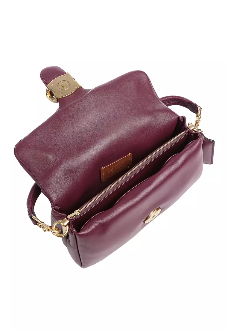 Coach COACH Pillow Tabby Shoulder Bag 26 Deep Berry C0772