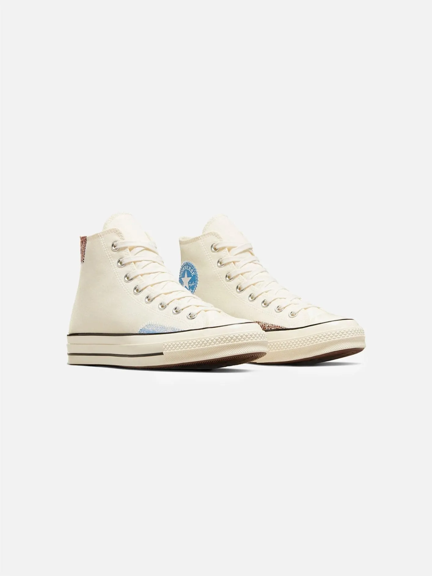 CONVERSE Chuck 70 Crafted Patchwork - Cream