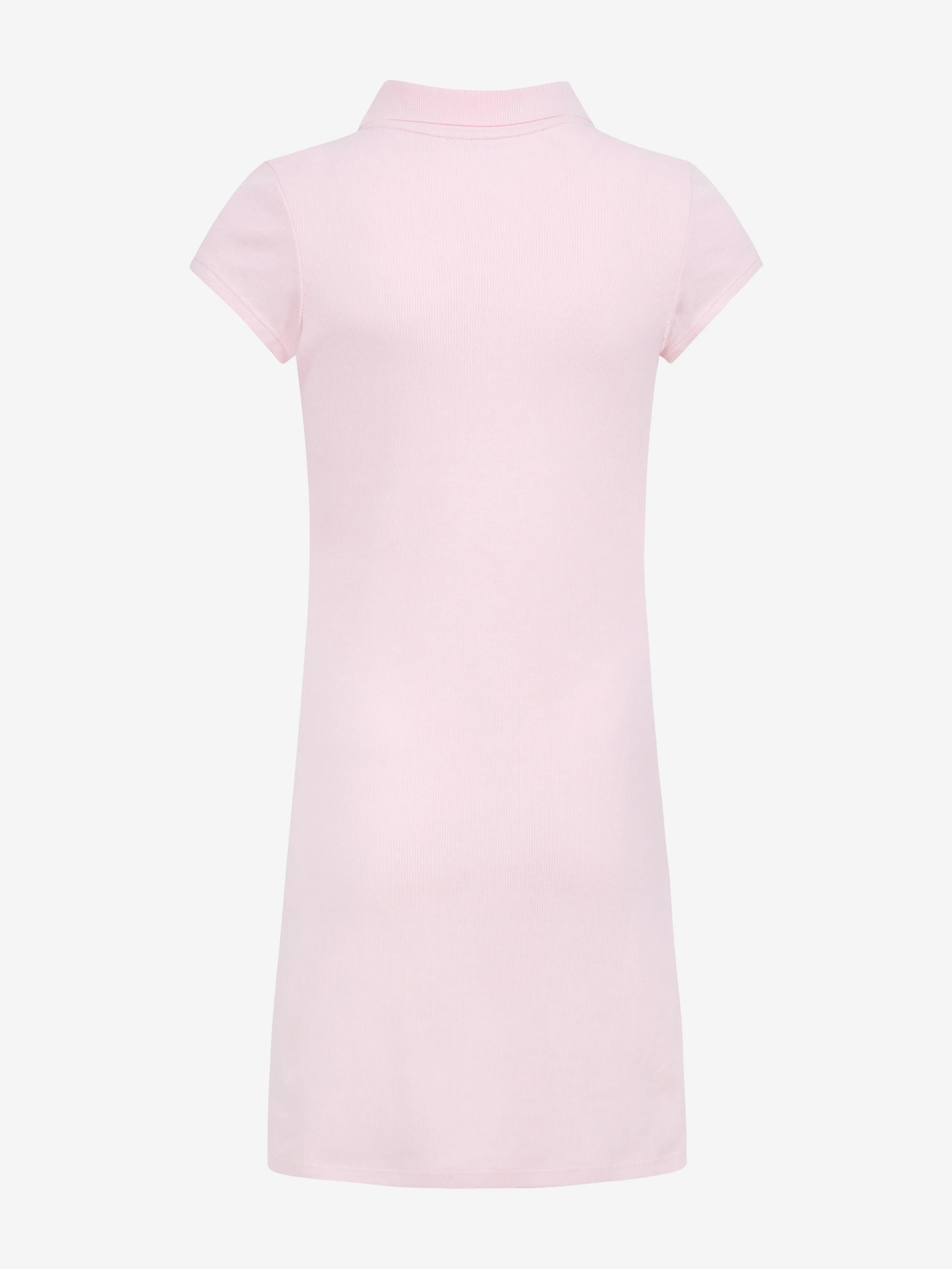 Converse Girls Polo CTP Fitted Dress in Pink