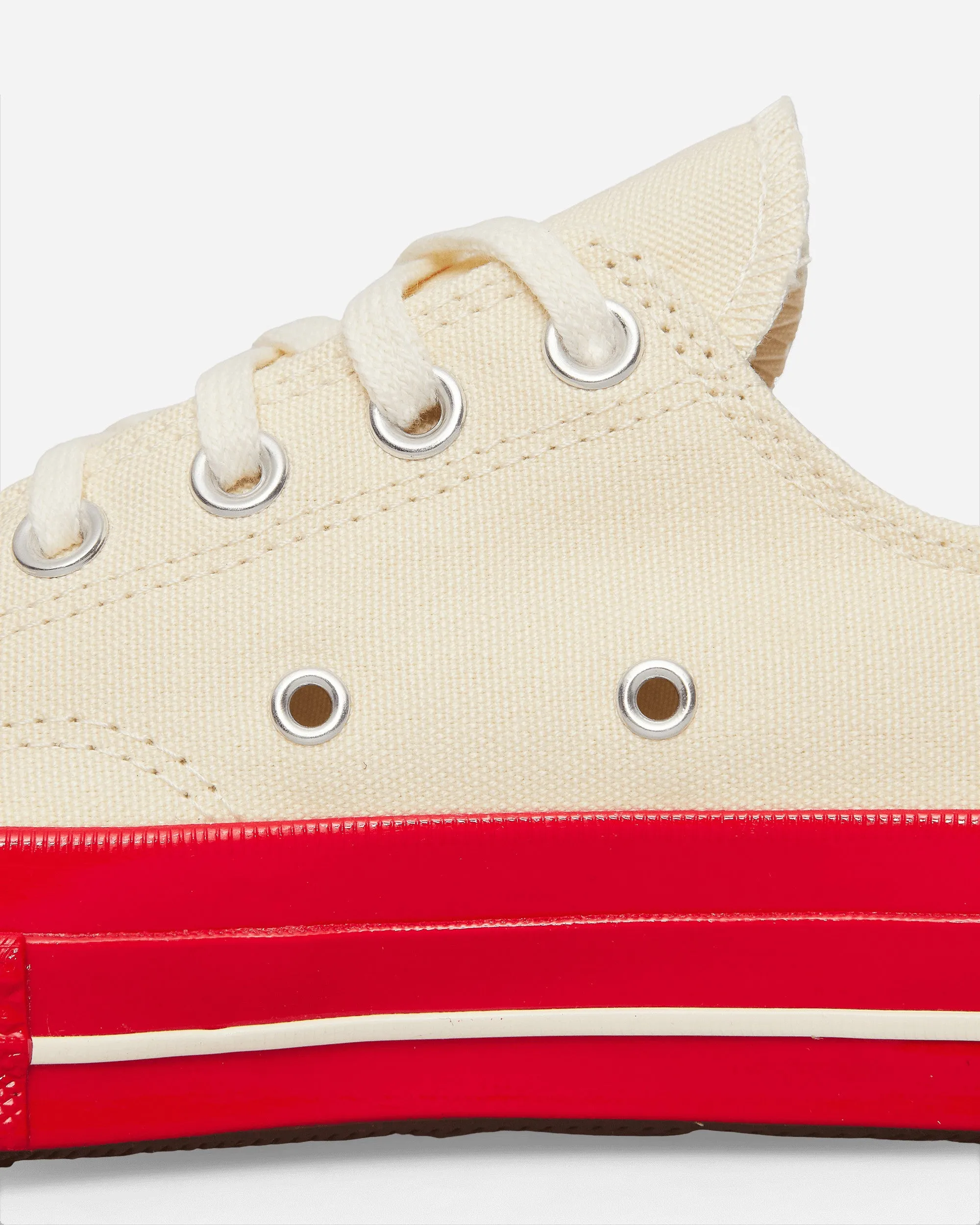 Converse Red Sole Chuck 70 Low Sneakers Beige