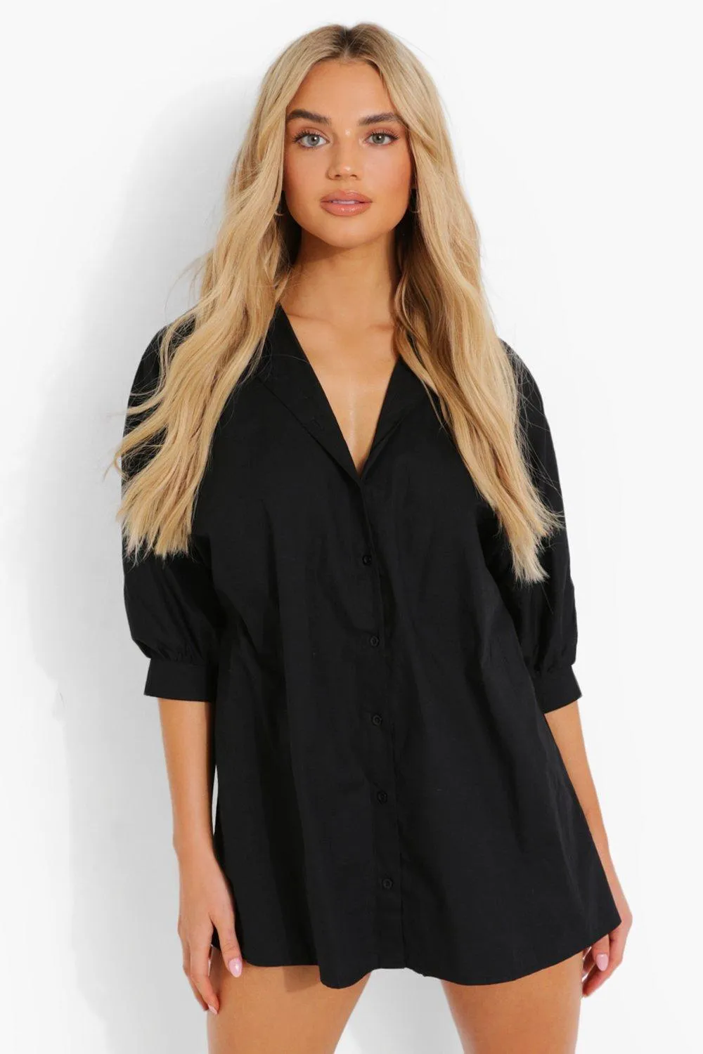 Cotton Batwing Skort Romper