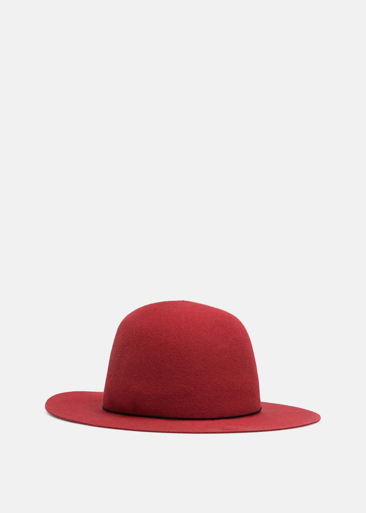 Courchevel Hare Felt Hat - Raspberry