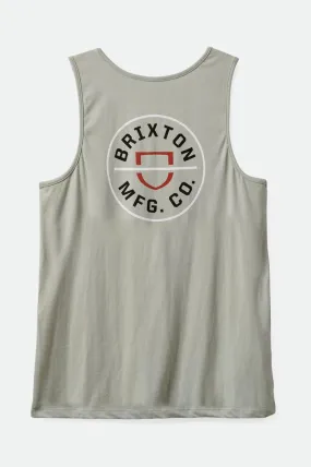 Crest Tank Top - Mineral Grey