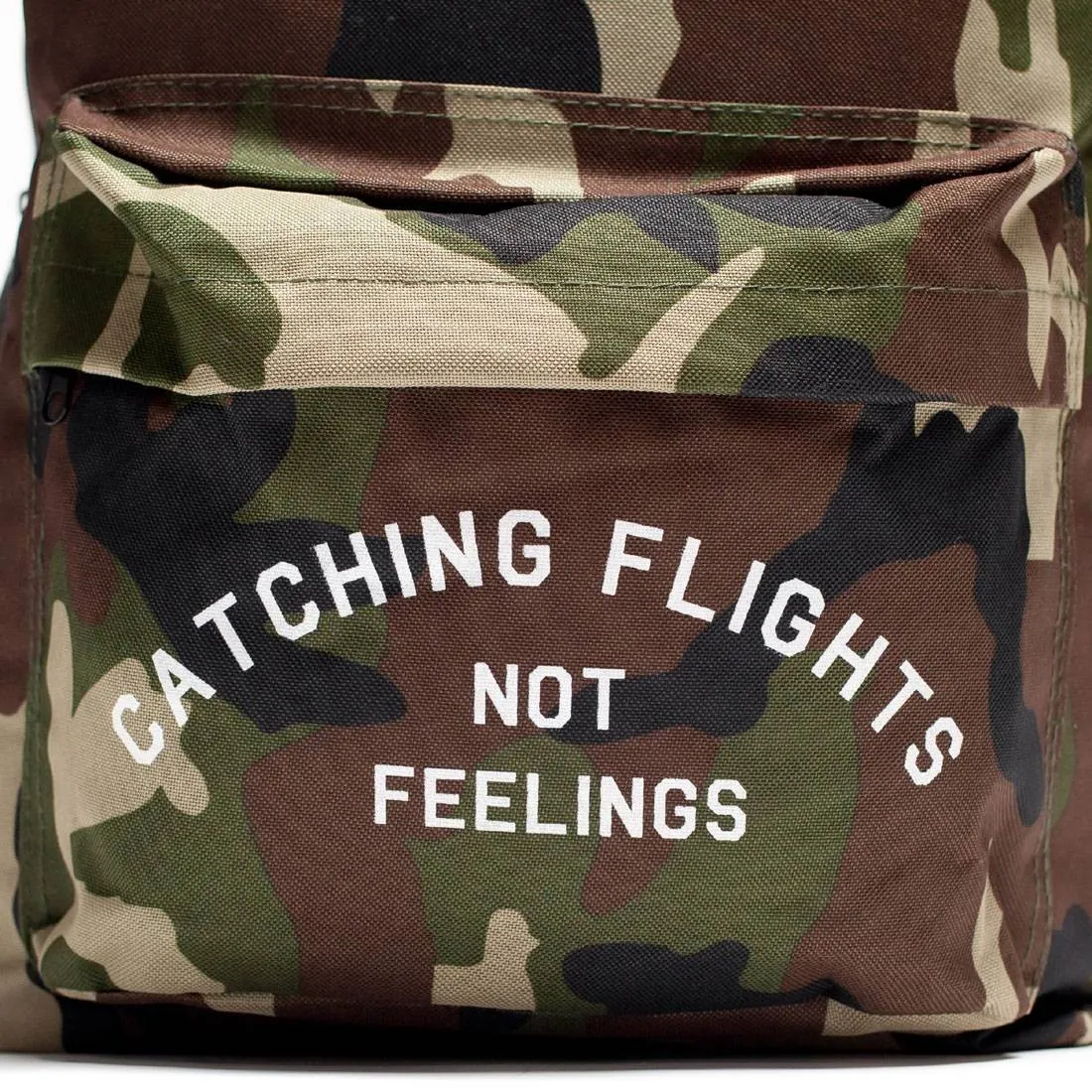 Dimepiece Catching Flights Not Feelings Backpack (camo)