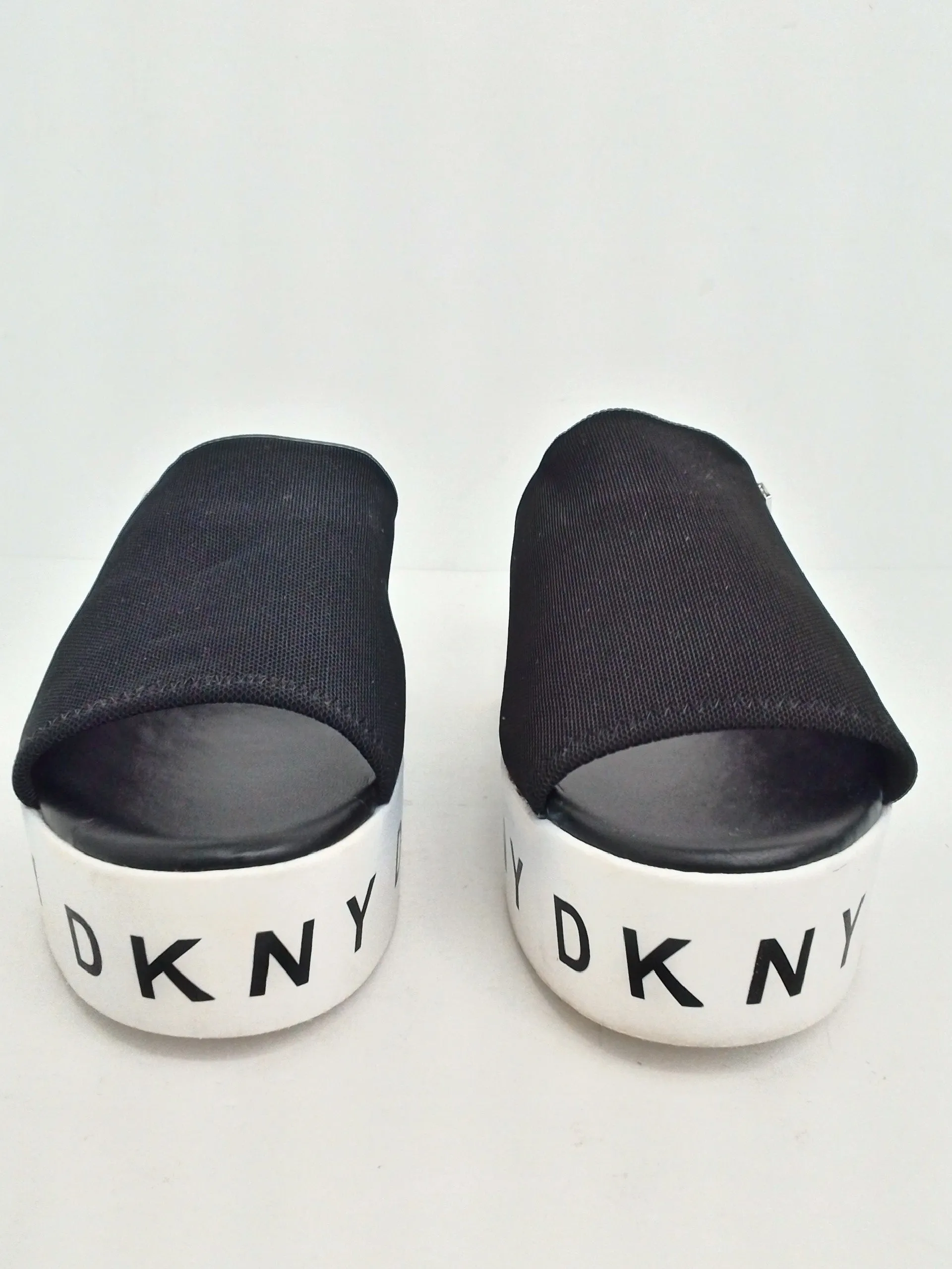 DKNY Women's Black Platform Sandals Size 8 M