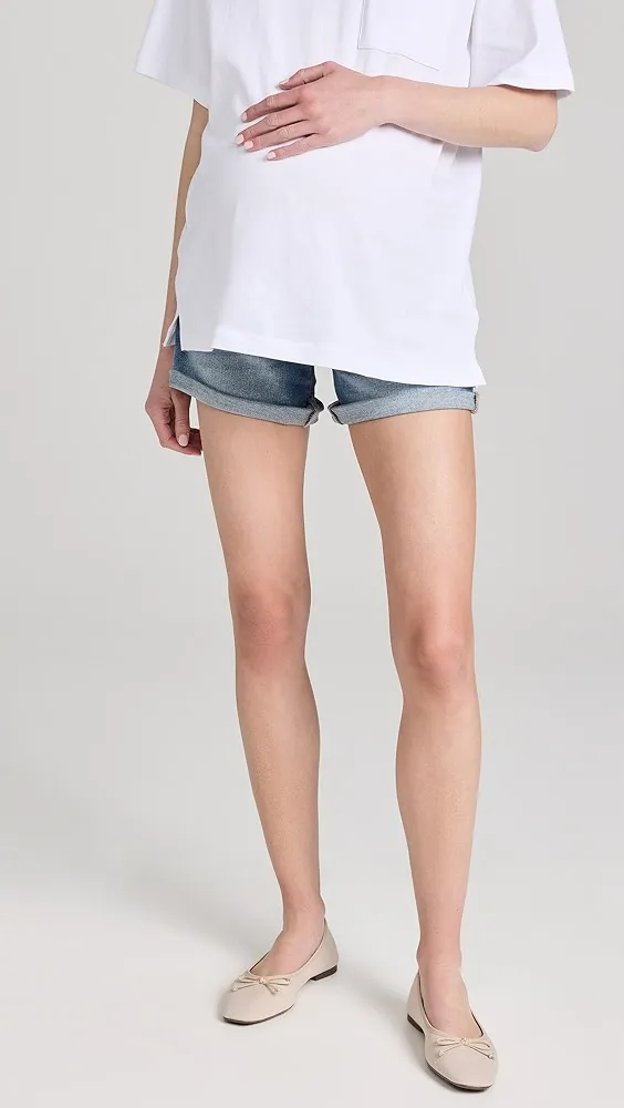 DL1961   Zoie Shorts Maternity: Relaxed 4.5" 