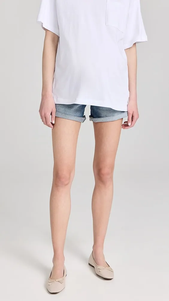 DL1961   Zoie Shorts Maternity: Relaxed 4.5" 