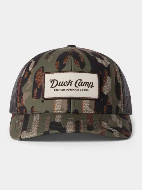 Duck Camp Trucker Hat Woodland