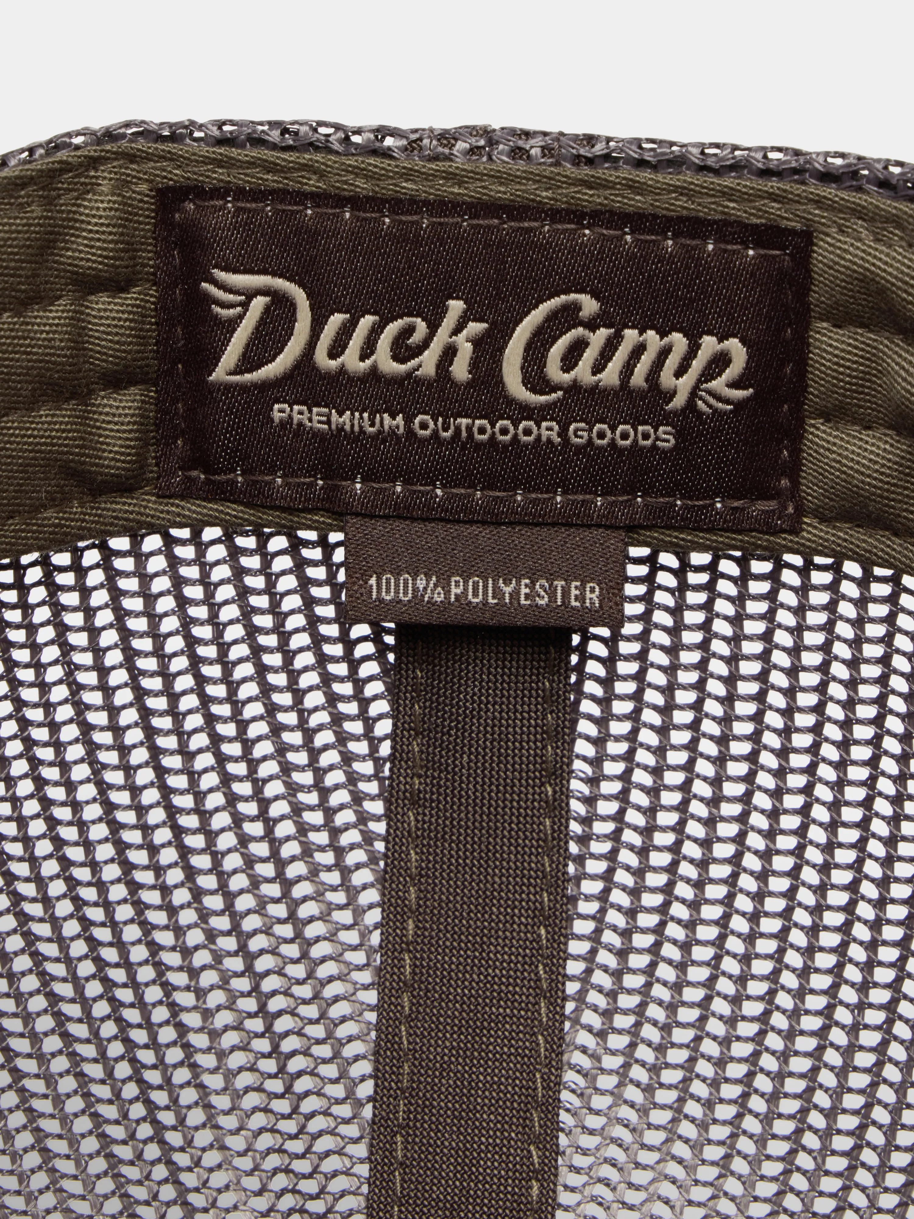 Duck Camp Trucker Hat Woodland