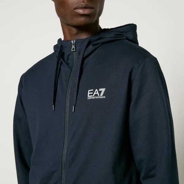 EA7 Core Identity Cotton-Jersey Tracksuit