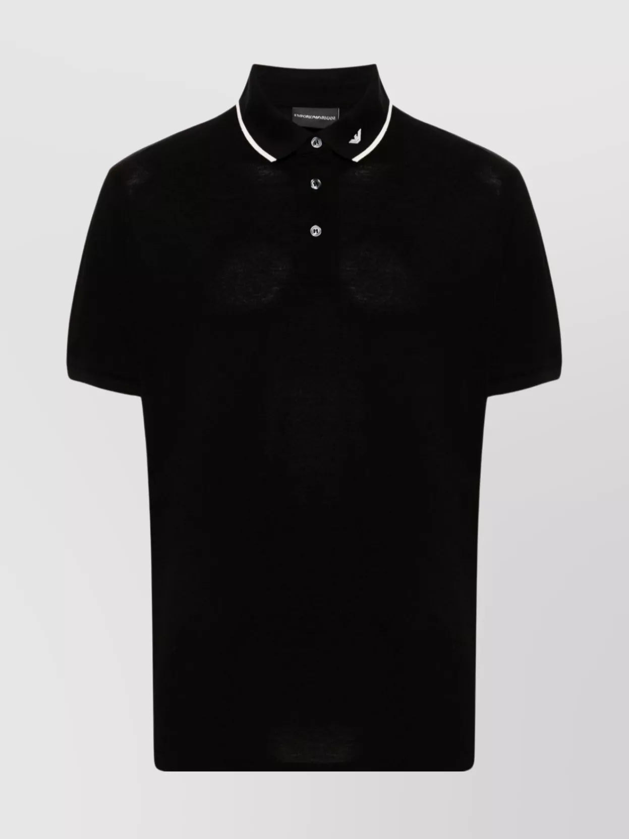 Emporio Armani   Logo cotton polo shirt