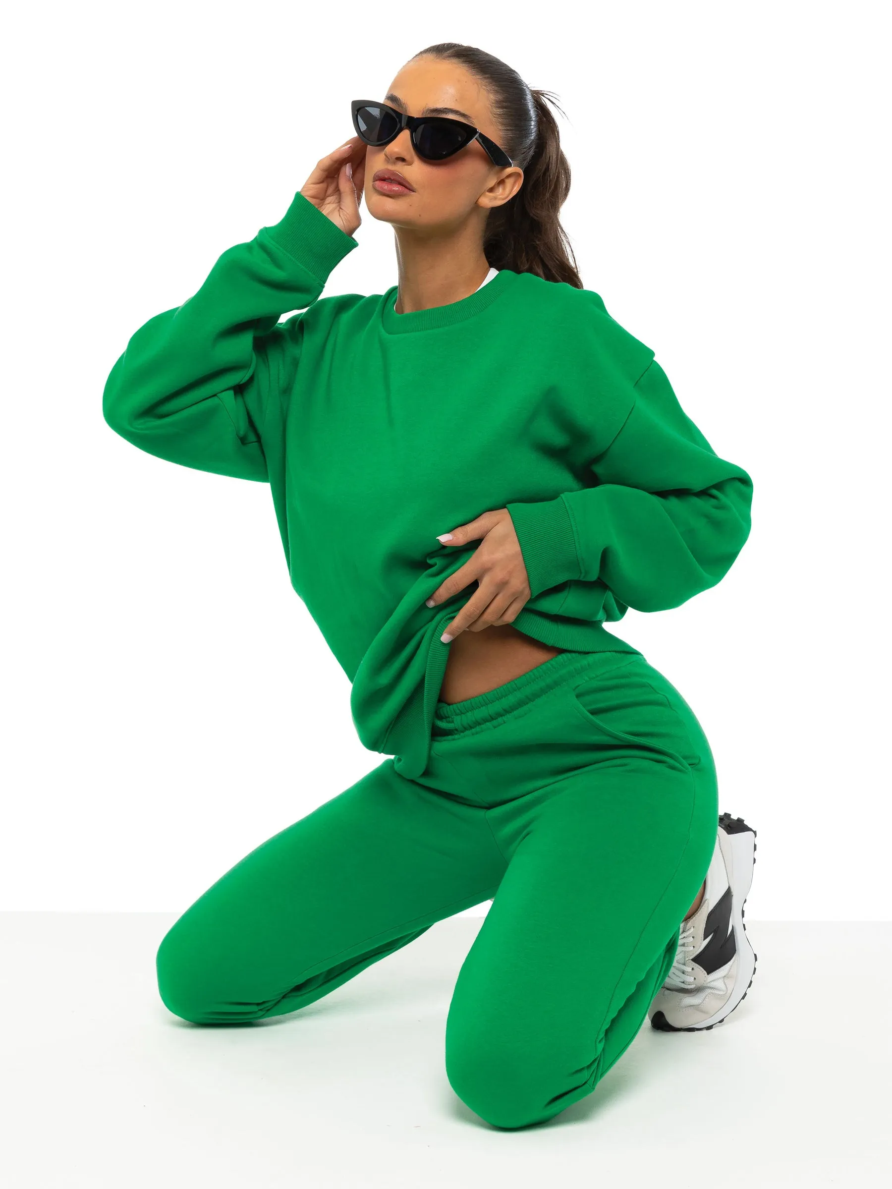 Enzo | Womens Oversized Sweatshirt Tracksuit