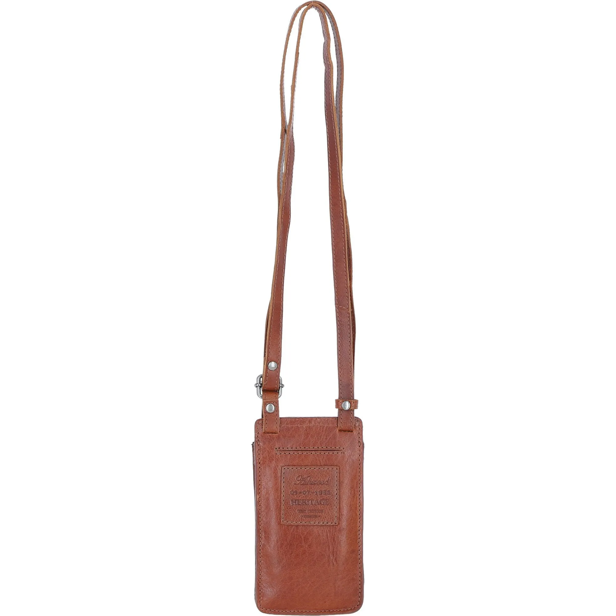 Exquisite Ashwood Leather Smartphone Bag Tan: F-89