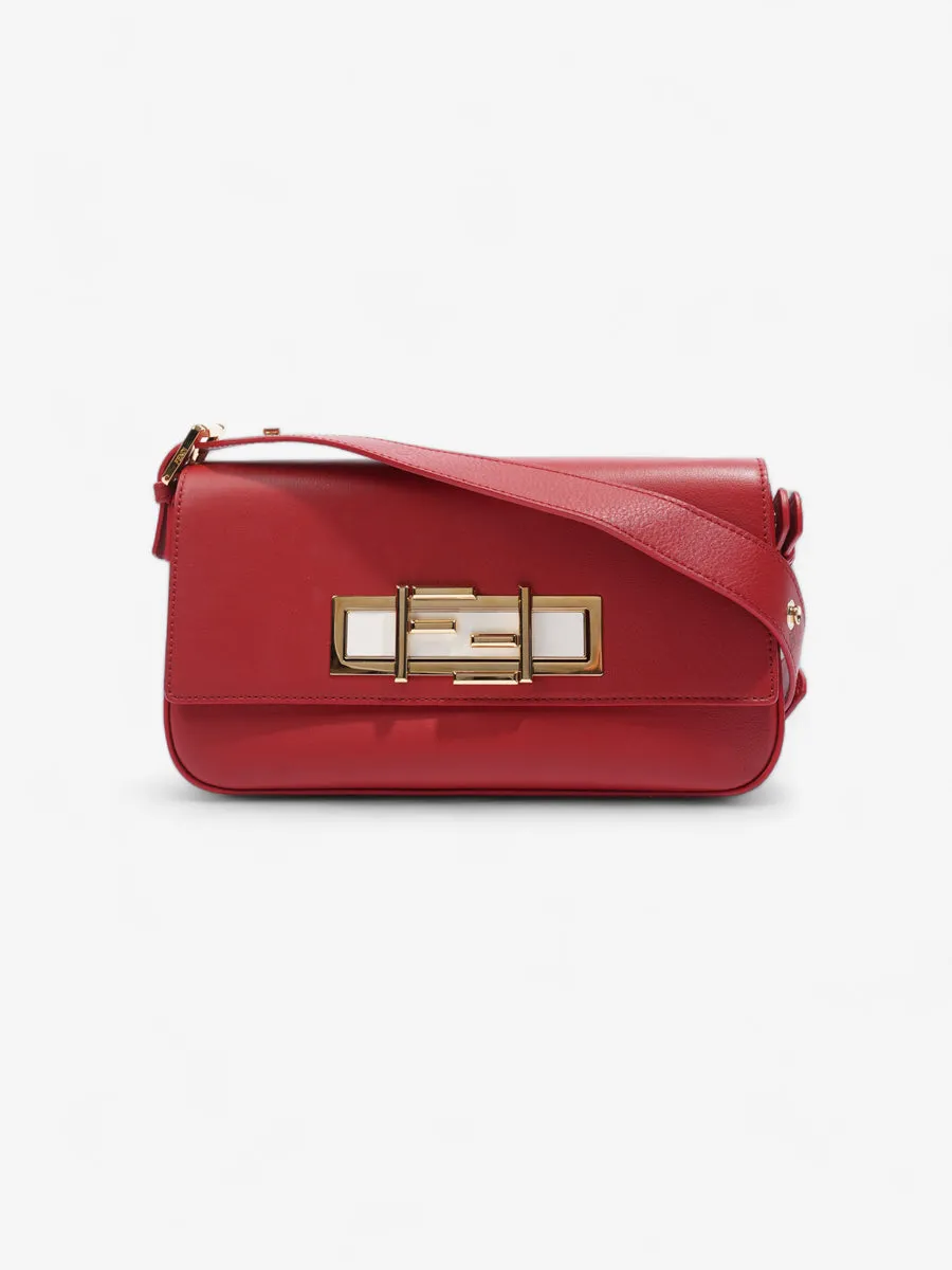 Fendi Baguette Bag Red Leather