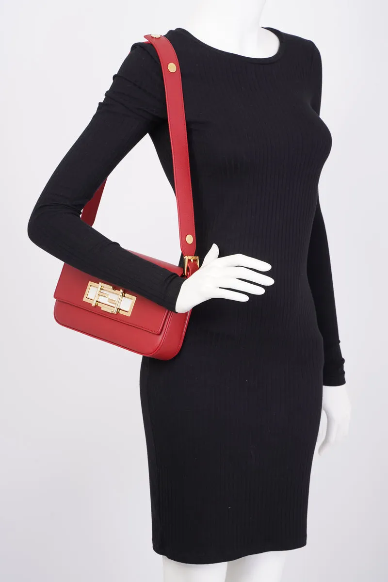 Fendi Baguette Bag Red Leather